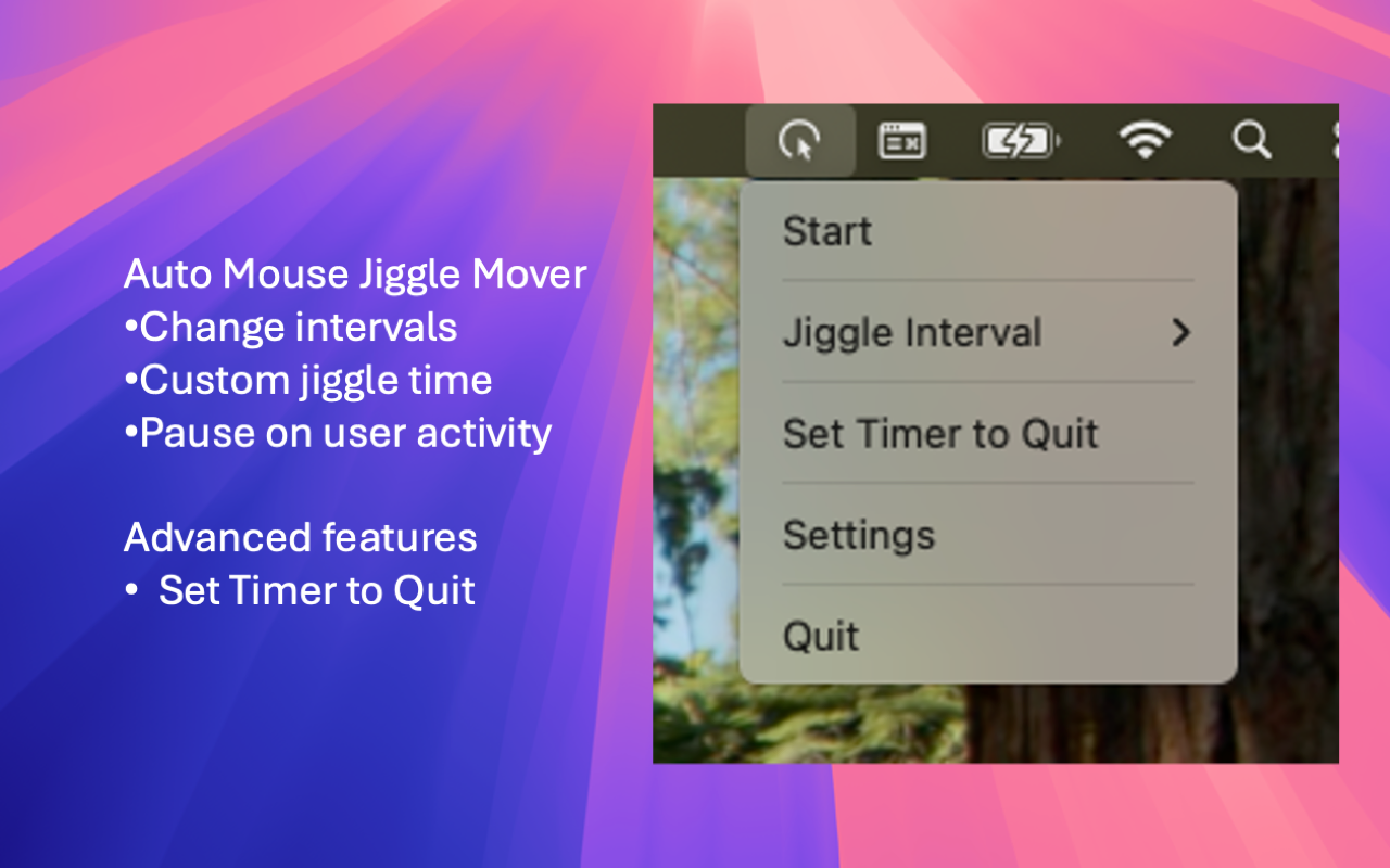 Auto Mouse Jiggler App Screenshot 1