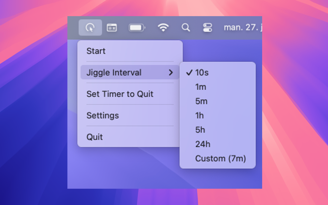 Auto Mouse Jiggler App Screenshot 2